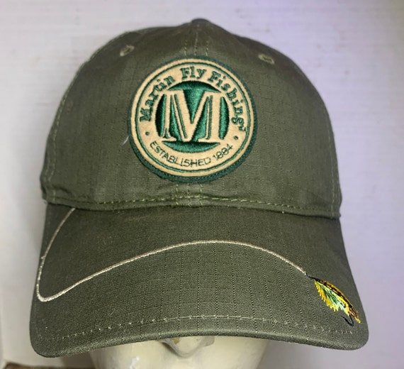 Martin Fly Fishing Company Hat Cap Fly Logo - Gem