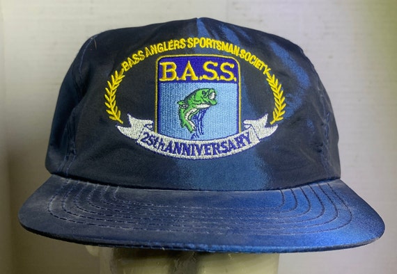 B.A.S.S, Accessories, Vintage Bass Anglers Sportsman Society Trucker Hat  Fishing Cap Mesh Snapback