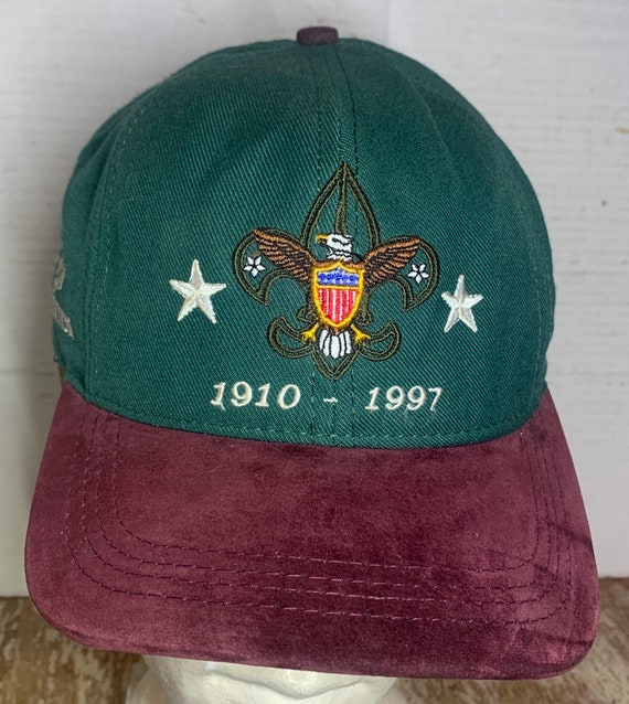 BSA Boy Scout of American  Council 1910-1997 Hat … - image 1
