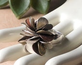 SILPADA Jewelry - Retired ~  Sterling Silver, Brass & Copper Cha-Cha Ring ~ Size 8