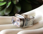 SILPADA Jewelry - Retired ~ Cubic Zirconia & Matte Sterling Silver Ring