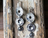 SILPADA Jewelry - Retired ~ Sterling Silver Tier Disc Dangle Earrings