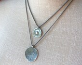 SILPADA Jewelry - Retired ~ Sterling Silver Double Disc Necklace