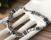 SILPADA Jewelry - Retired ~ Sterling Silver & Sodalite Bead Bracelet