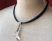 SILPADA Jewelry - Retired ~ Faceted Quartz & Leather Necklace