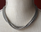 SILPADA Jewelry - Retired ~ Oxidized Sterling Silver Multi-Strand Popcorn Necklace