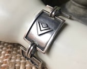 SILPADA Jewelry - Retired ~ Sterling Silver Signature Arrow Logo Link Bracelet