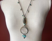SIPADA Jewelry - Retired ~ Mixed Metal & Bead Cord Necklace