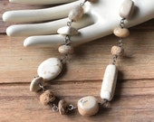 SILPADA Jewelry - Retired ~ White Howlite & Multi-Stone Bead Necklace