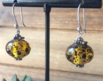 SILPADA Schmuck - Ruhestand ~ Erdfarbene Perlen & Sterling Silber Ohrringe