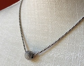 SILPADA Jewelry - Retired ~ Sterling Silver Textured Ball Necklace