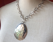 SILPADA Jewelry - Retired ~ Sterling Silver Hammered Teardrop Necklace