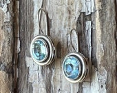 SILPADA Jewelry - Retired ~ Blue Topaz & Sterling Silver Dangle Earrings