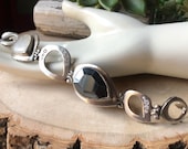 SILPADA Jewelry - Retired ~ Sterling Silver 'TUXEDO' Stone Link Bracelet