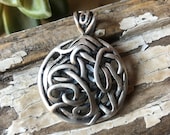 SILPADA Jewelry - Retired ~ Sterling Silver Intertwined Circle Pendant