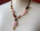 SILPADA Jewelry - Retired ~ Rose Quartz Beaded Necklace