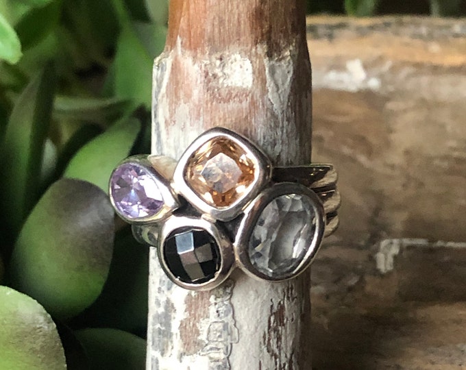 SILPADA Jewelry Retired Sterling Silver 'WINE FLIGHT' Ring Size 6 Etsy