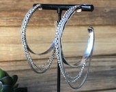 SILPADA Jewelry - Retired ~ Sterling Silver 'HIGH LIFE' Hoop Earrings