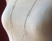 Silpada Jewelry - Retired ~ Sterling Silver & Cubic Zirconia 'RING AROUND The ROSY' Necklace