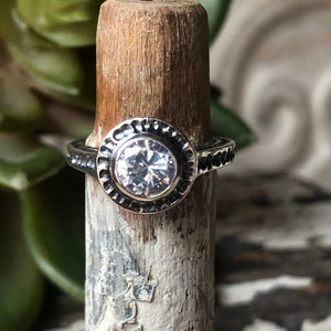 SILPADA Jewelry - Retired ~ Sterling Silver &#39;PERFECT BLISS&#39; Cubic Zirconia Ring