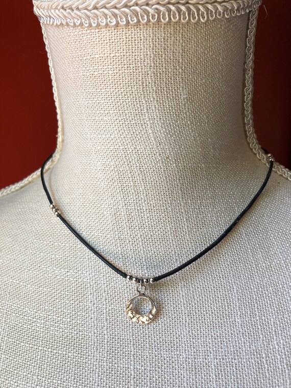 SILPADA Jewelry Retired Sterling Silver Circle & … Gem