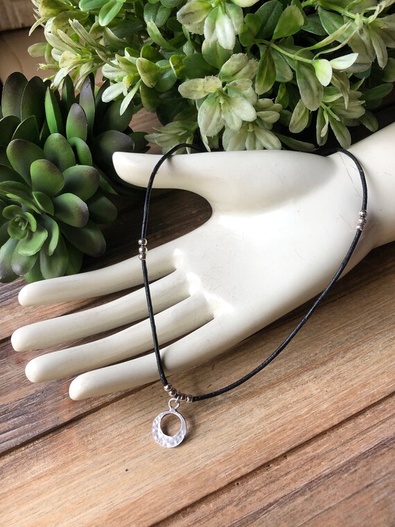 SILPADA Jewelry Retired Sterling Silver Circle & … Gem