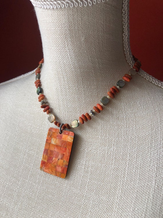 SILPADA Jewelry - Retired ~ Sponge Coral & Sterli… - image 3