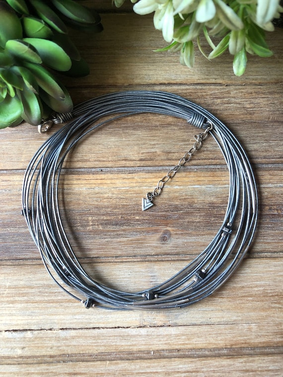 Silpada leather best sale necklace