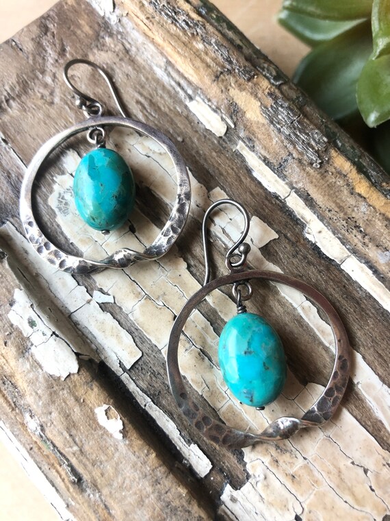 SILPADA Jewelry - Retired ~ Turquoise & Sterling Silver Earrings