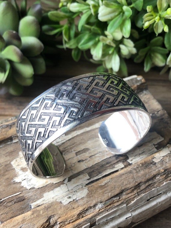 SILPADA Jewelry - Retired ~ Sterling Silver Aztec… - image 3