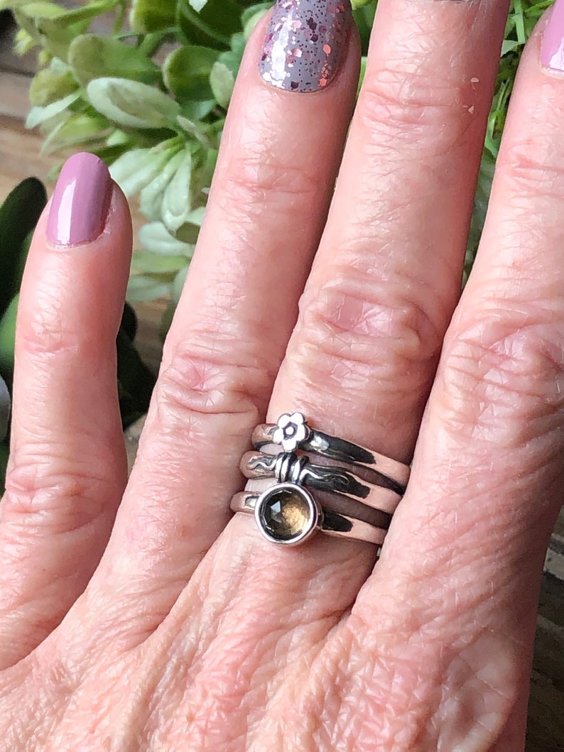 SILPADA Jewelry Retired Sterling Silver & Smoky Quartz Etsy