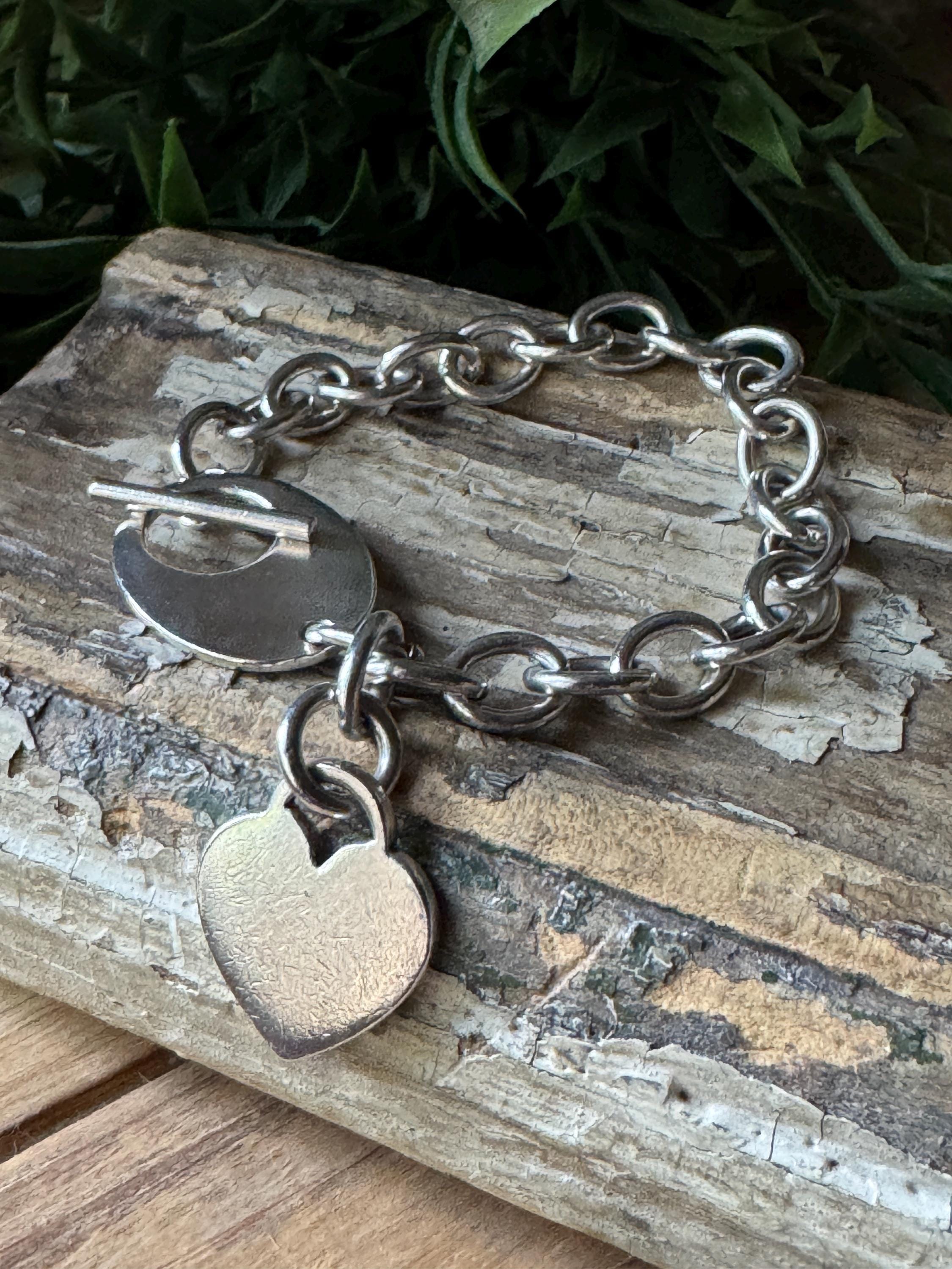SILPADA Jewelry - RARE - Sterling Silver Textured Heart  display picture 1