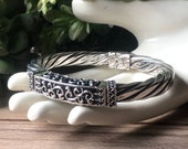 SILPADA Jewelry - Retired ~ Sterling Silver Filigree Twist Bangle Bracelet