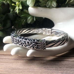 SILPADA Jewelry - Retired ~ Sterling Silver Filigree Twist Bangle Bracelet