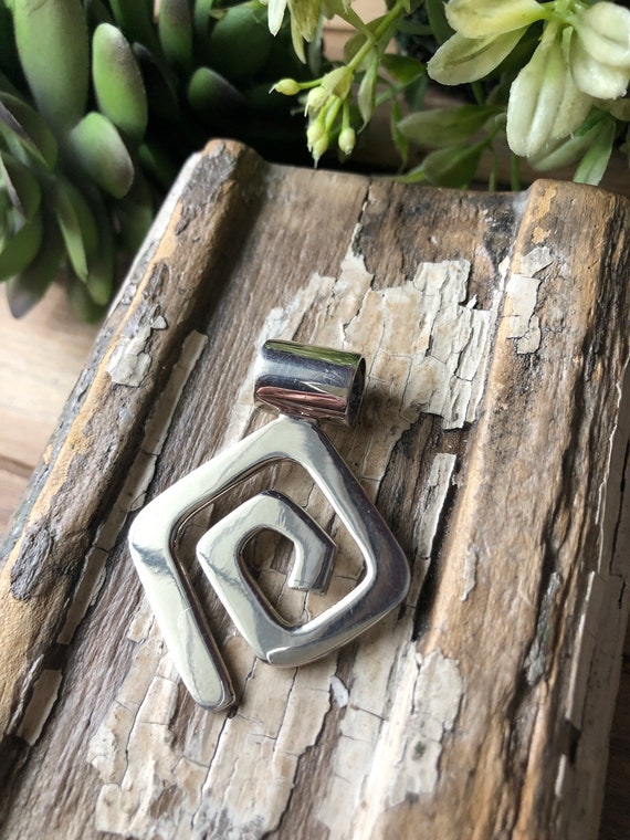 SILPADA Jewelry - Retired ~ Sterling Silver Geometric Pendant