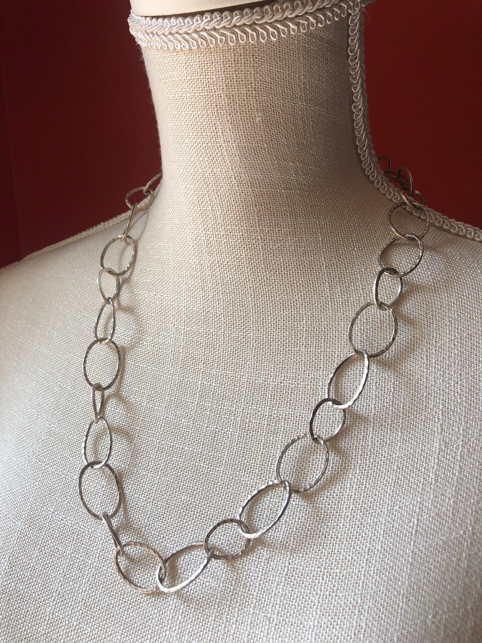 SILPADA Retired Jewelry Sterling Silver Link Necklace Etsy