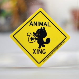 ANIMAL XING Sticker - 2&quot; Vinyl Sticker