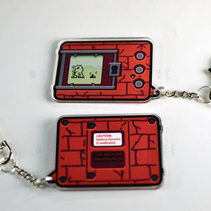 Digital Monster Virtual Pet - 2.5&quot; Acrylic charm