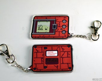 Digital Monster Virtual Pet - 2.5" Acrylic charm