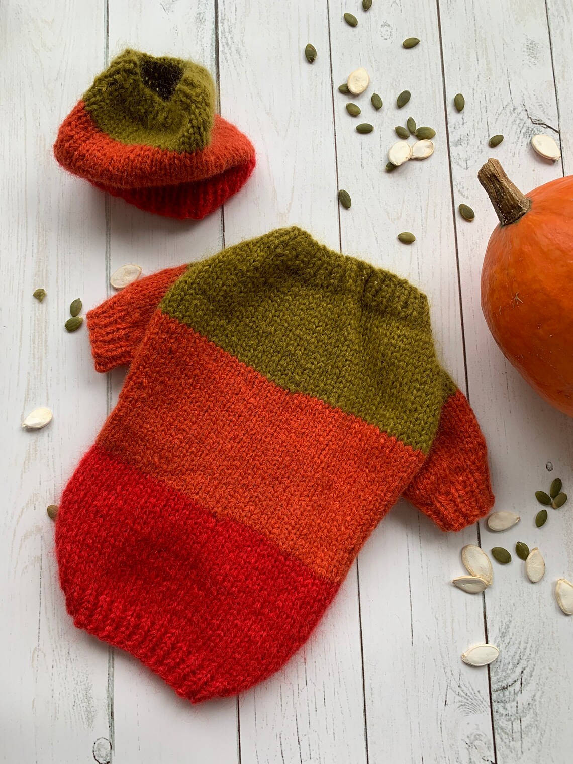 Dog sweater for small and medium dogs Knitted dog sweater Etsy