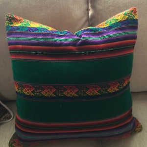 Peruvian Colorful Pillow