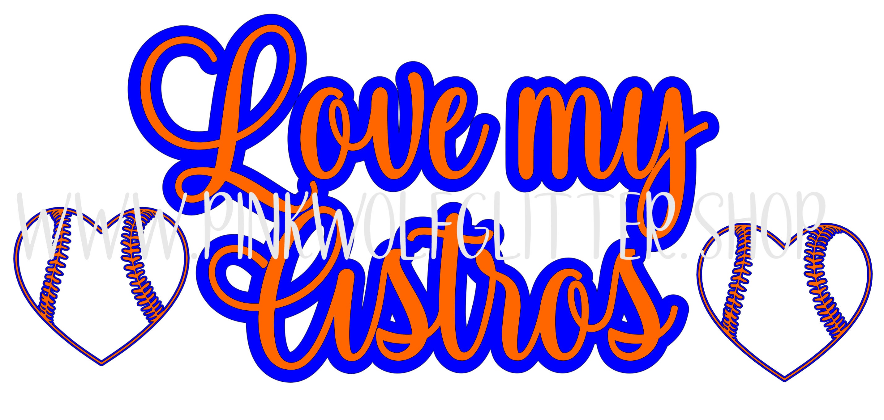 Love my Astros SVG