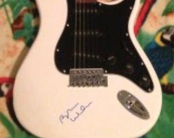 BEACH BOYS brian wilson firmó AUTOGRAPHED guitarra de tamaño completo