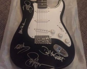 VAN HALEN  w/ David & Sammy Autographed signed full size GUITAR