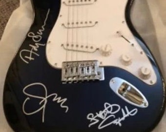 THE POLICE   signed AUTOGRAPHED full size guitar