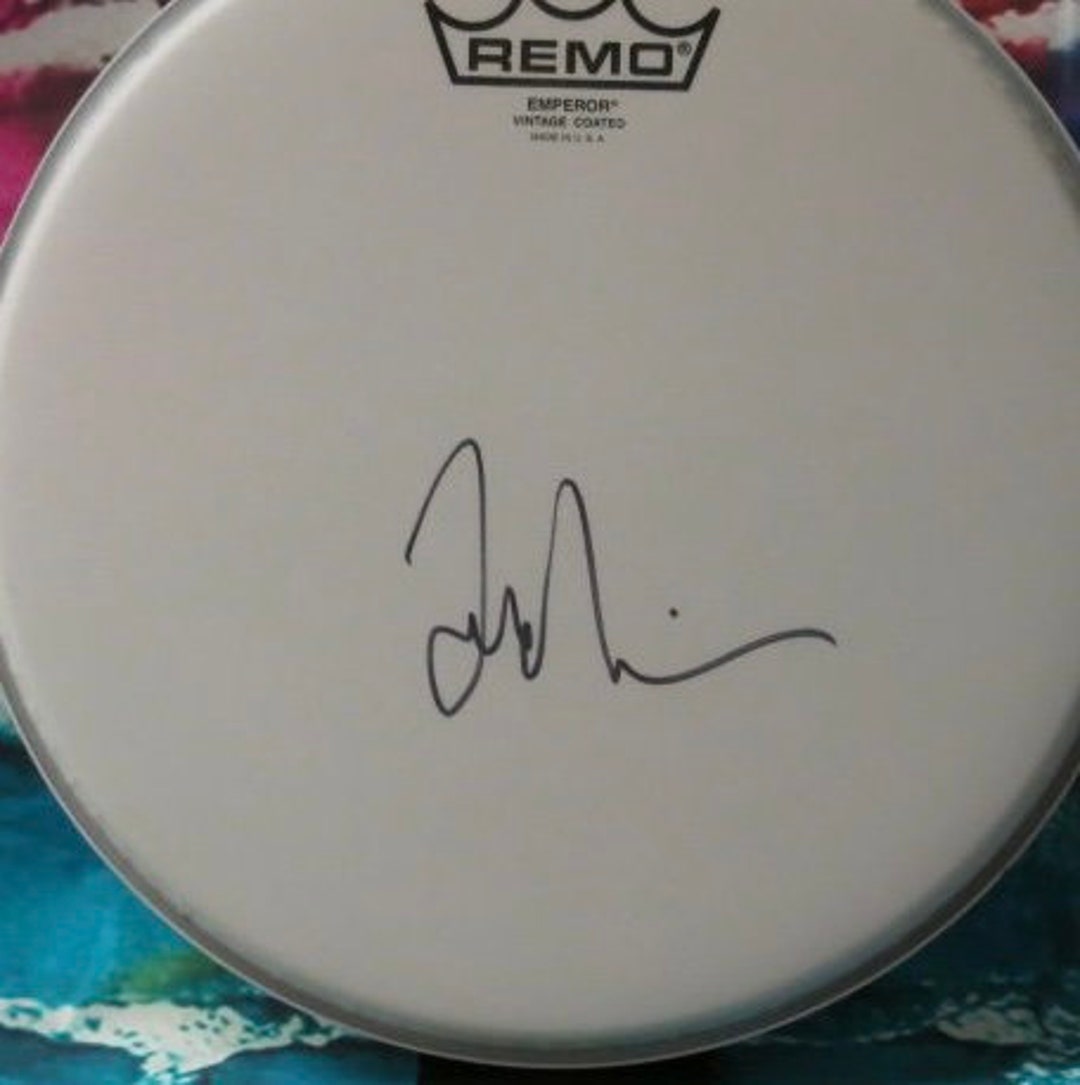 TAYLOR HAWKINS Foo Fighters Autographed Drumhead Etsy