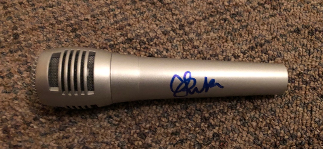 Pink Micro Sign PINK Signed AUTOGRAPHED Full Size MICROPHONE - Etsy