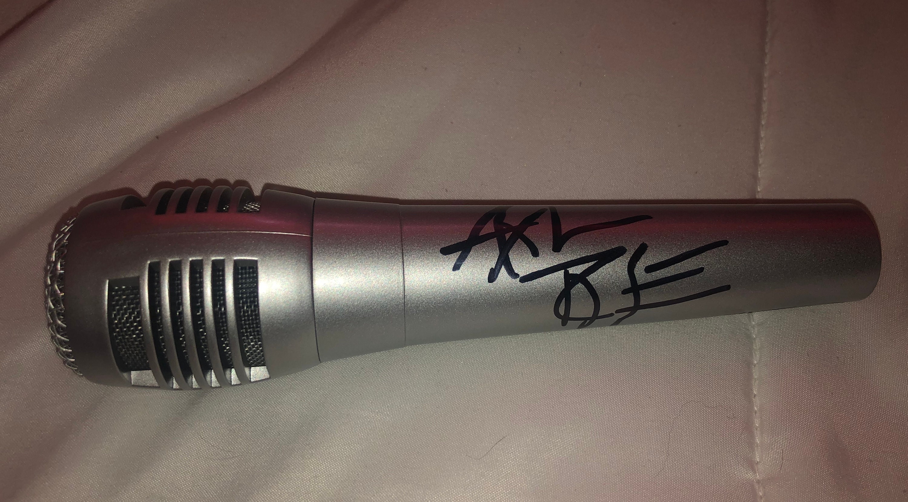 AXL ROSE Guns N Roses Autographed Signed Full Size MICROPHONE Etsy