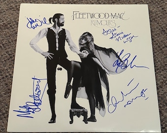 FLEETWOOD MAC signed  Autographed #1 RECORD vinyl