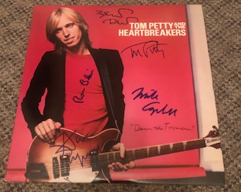 TOM PETTY & the heartbreakers AUTOGRAPHED signed  #1 record vinyl